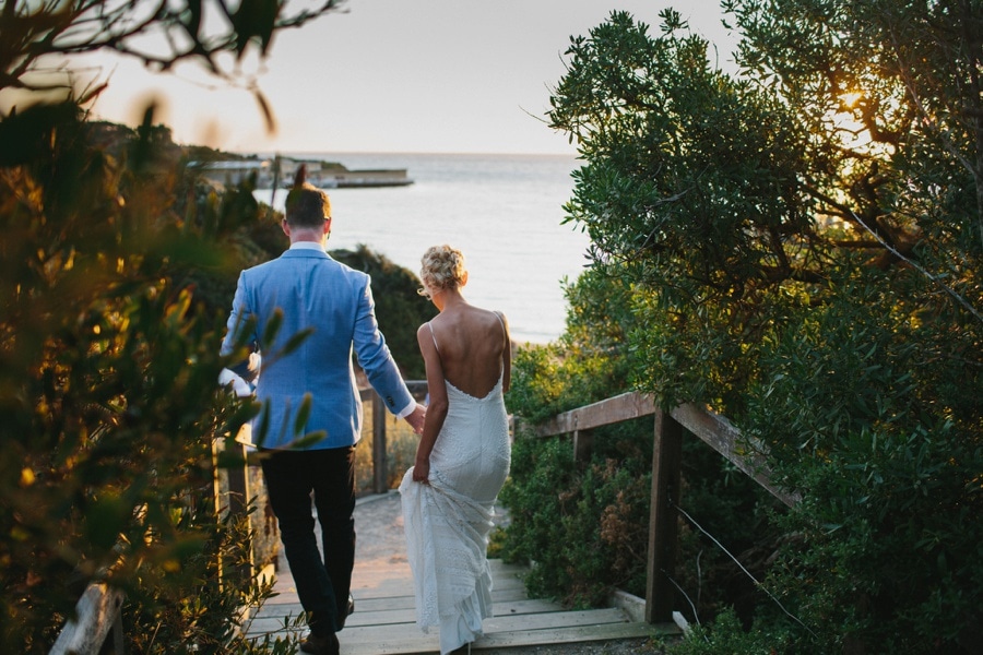 Shelley & Tim // Chic Backyard Beach Wedding